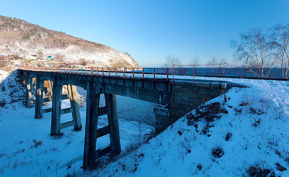 Бетонный мост через Ангасолку - Анатолий Иргл