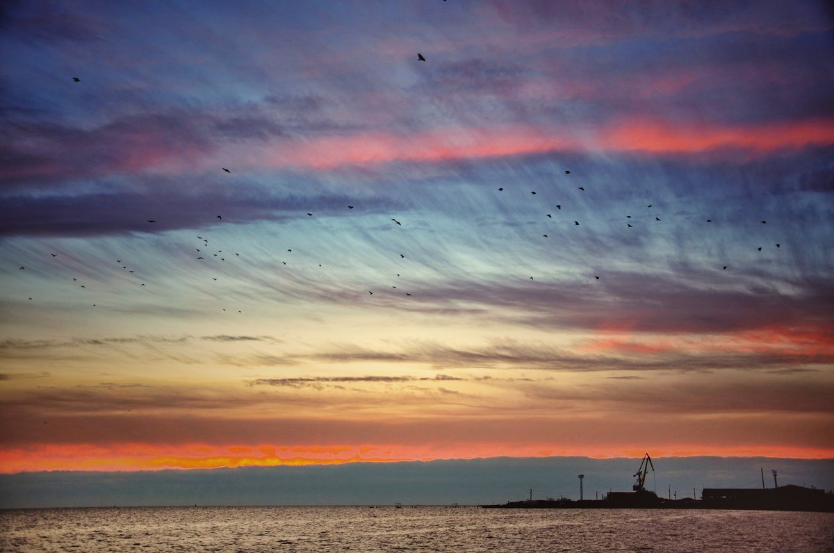 Закат над портом - Александр Довгий