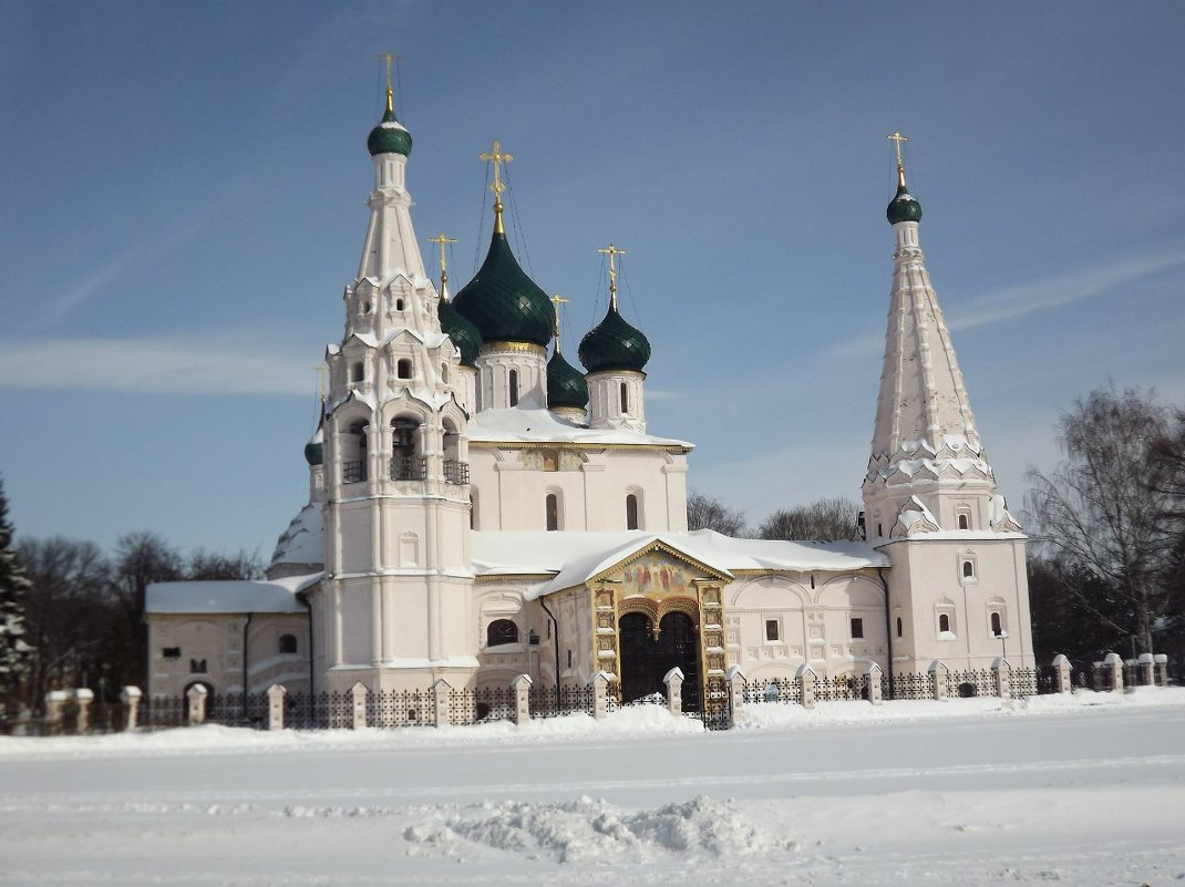 Церковь Ильи Пророка в Ярославле.1647г. - Нина Андронова