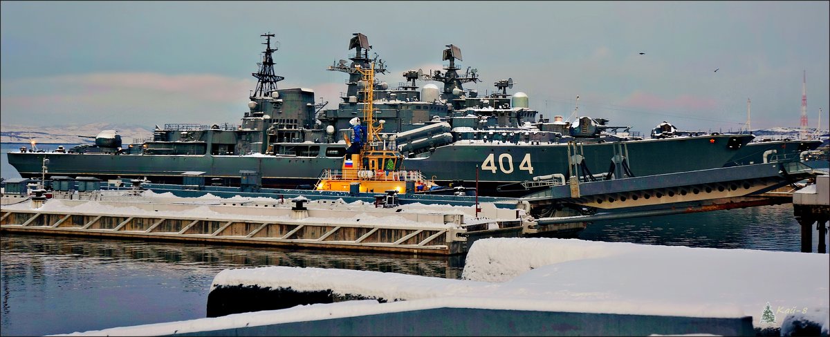 Новогодний пейзаж с эсминцами... - Кай-8 (Ярослав) Забелин