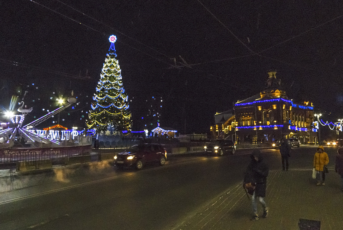 Соборная площадь в старый Новый год - Сергей Цветков