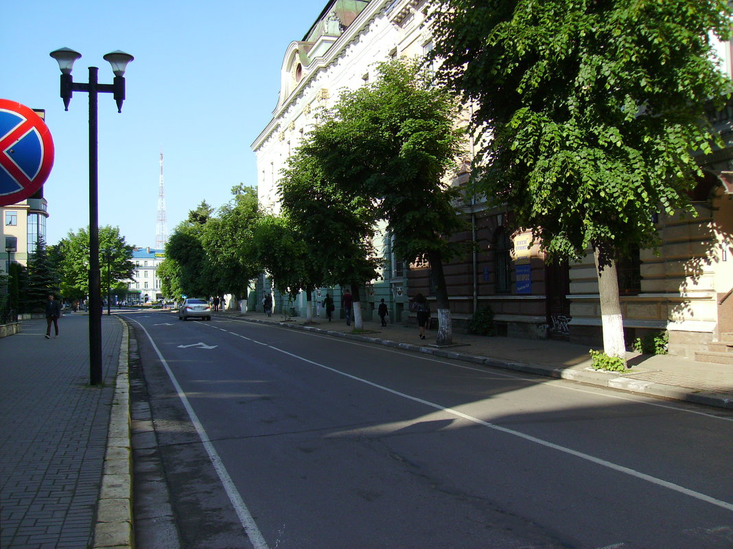 Улица   Михаила   Грушевского   в   Ивано - Франковске - Андрей  Васильевич Коляскин