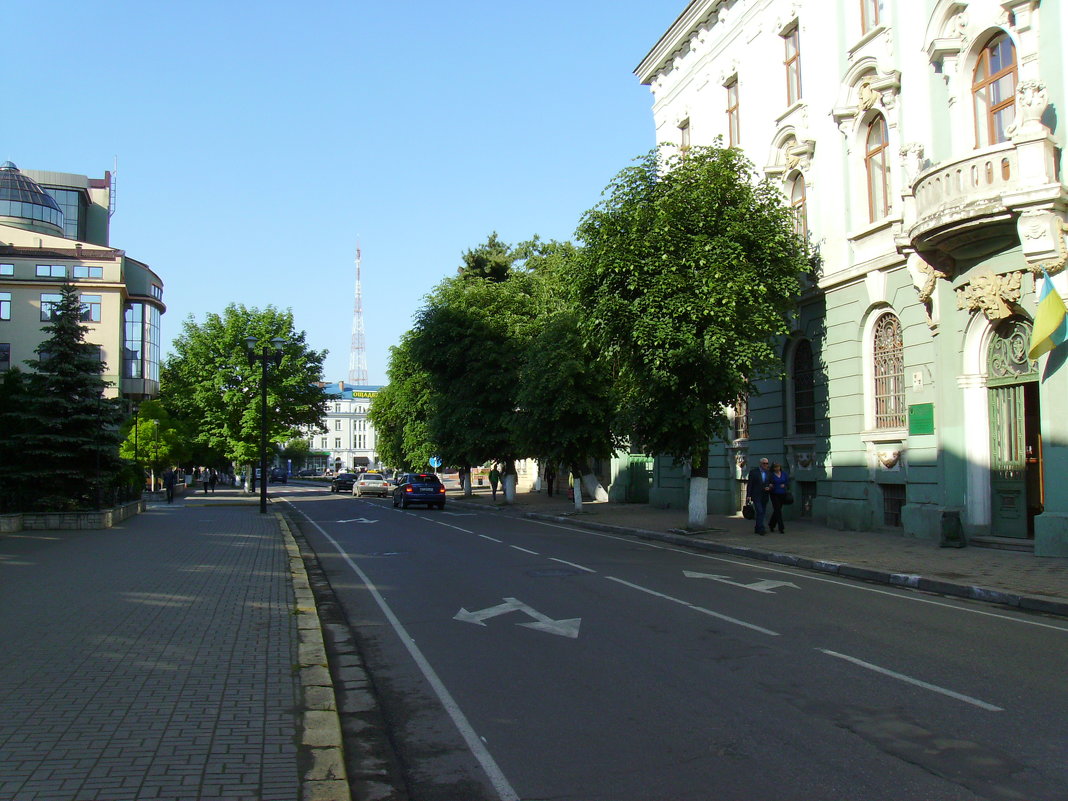 Улица   Михаила   Грушевского   в    Ивано - Франковске - Андрей  Васильевич Коляскин