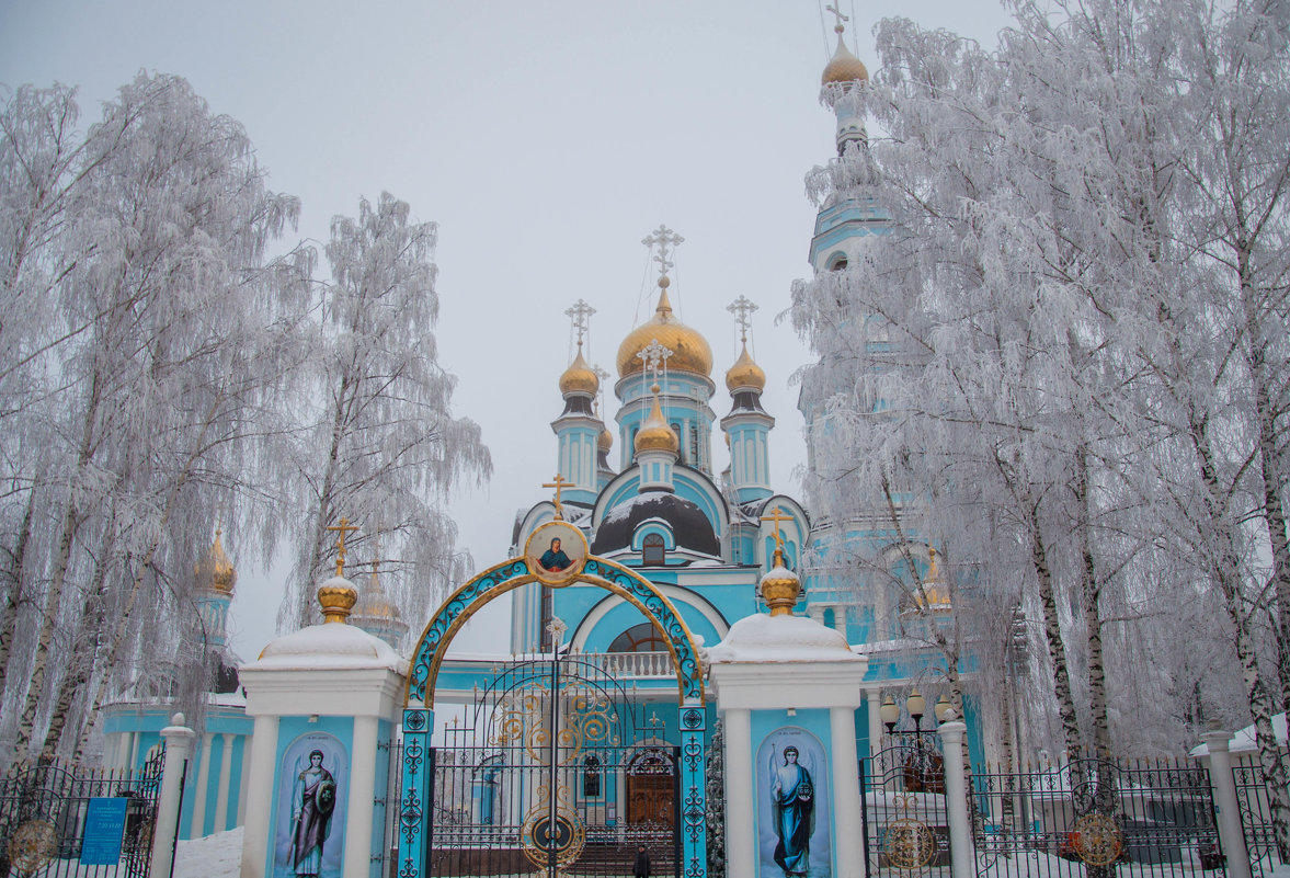 Церковь Святой Татьяны под снежным покрывалом - Светлана 