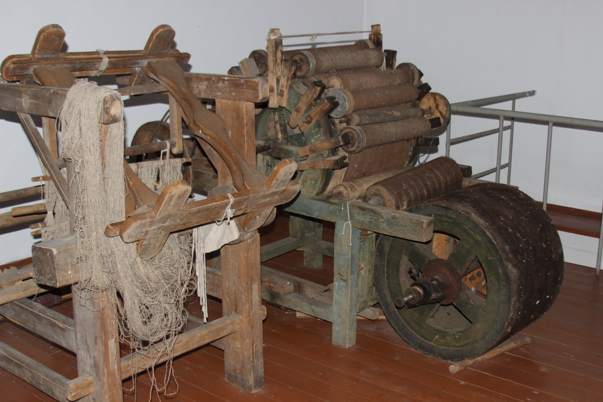 Древние машины для обработки льна - Дмитрий Солоненко