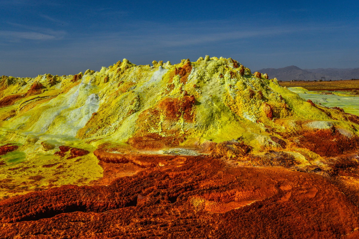 кратер вулкана Даллоль: это настоящие цвета ! - Георгий А