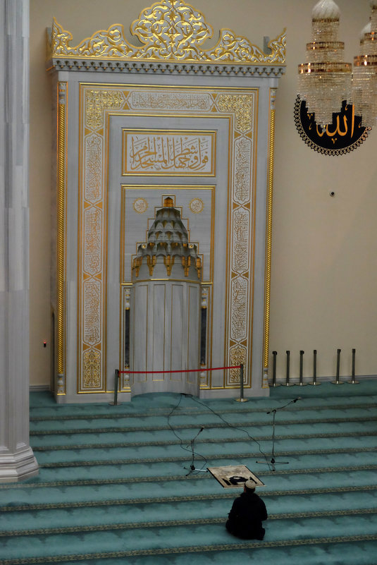 Москва , Соборная мечеть, молитва - Вячеслав 