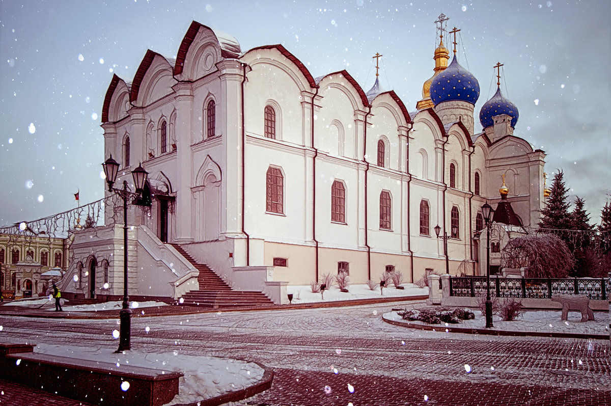 Морозным утром в Казани - Александр Лебедев