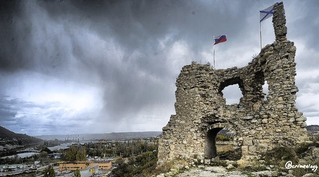 Крепость Каламита в шторм... - Сергей Леонтьев