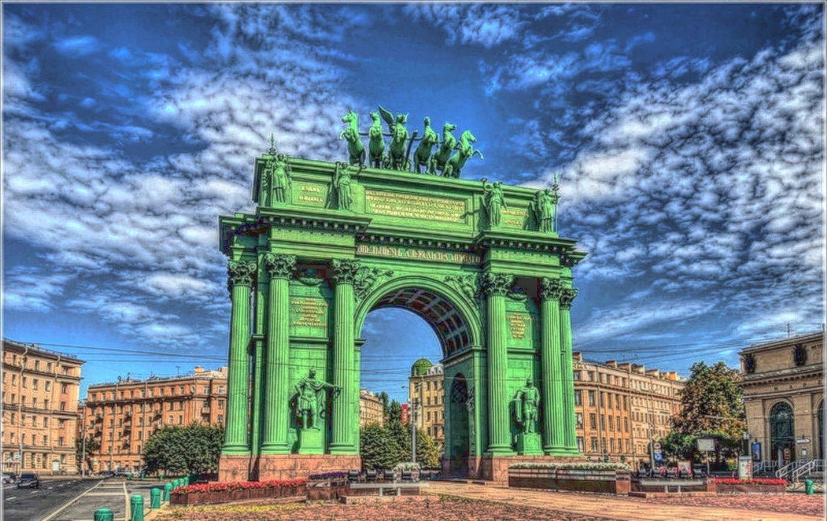 Нарвские триумфальные ворота Санкт-Петербург