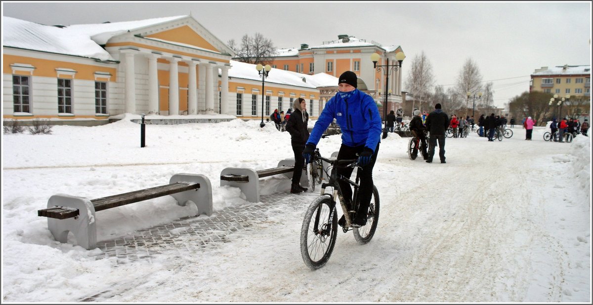 3 февраля 2018 - Третий зимний велопарад в Ижевске (Сбор) - muh5257 