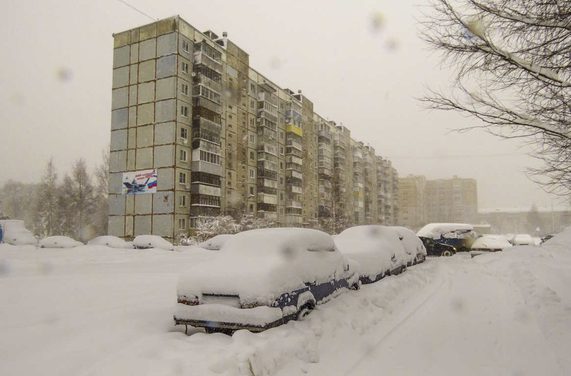 Такого снегопада давно не помнят здешние места - Сергей Цветков