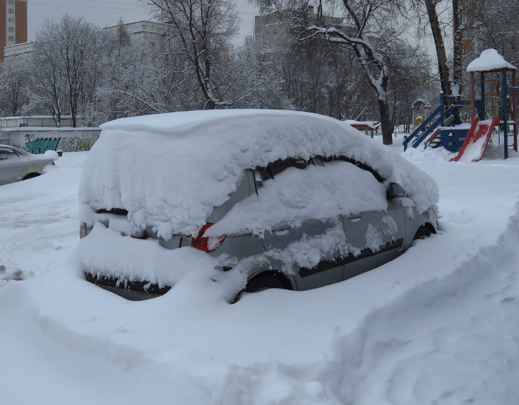 Свершилось: в Москве - настоящий снег! - Мне нравится. - Андрей Лукьянов