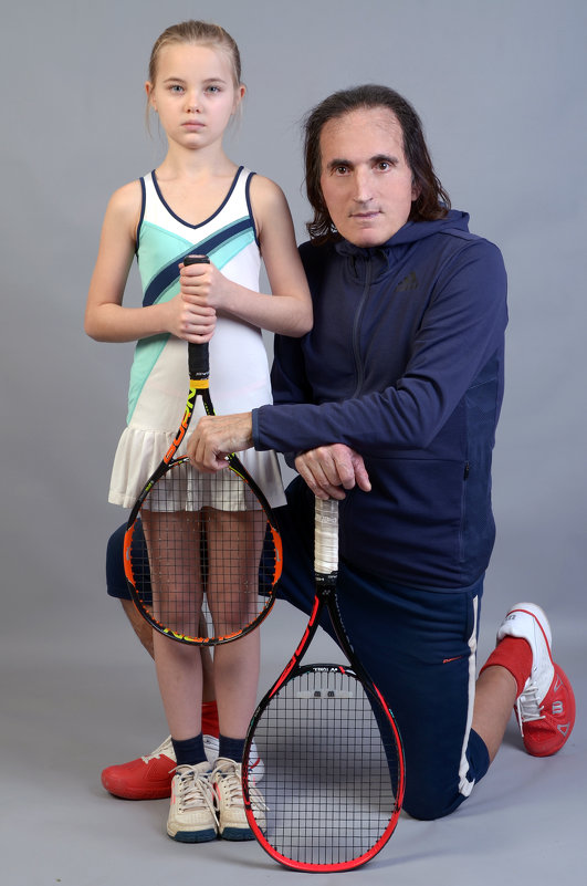 Детский теннис - Заури Абуладзе