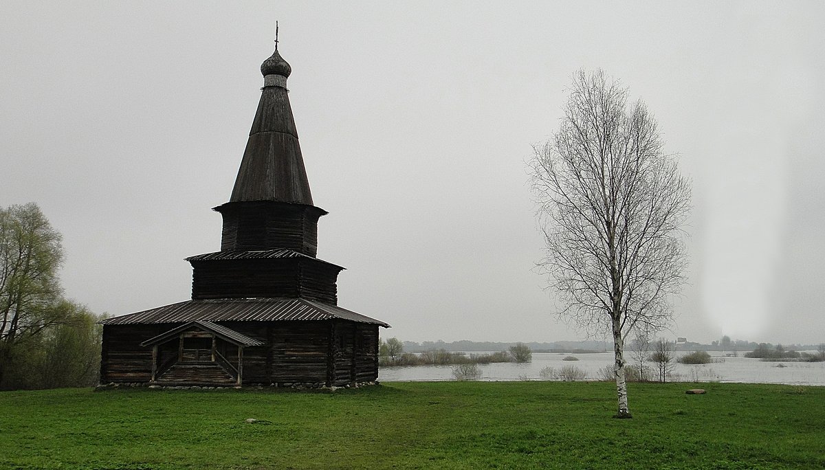 Церковь Успения 1595 года из села Курицко Новгородского района - Елена Павлова (Смолова)