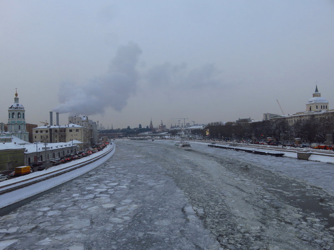 Москва-река зимой - Андрей Лукьянов