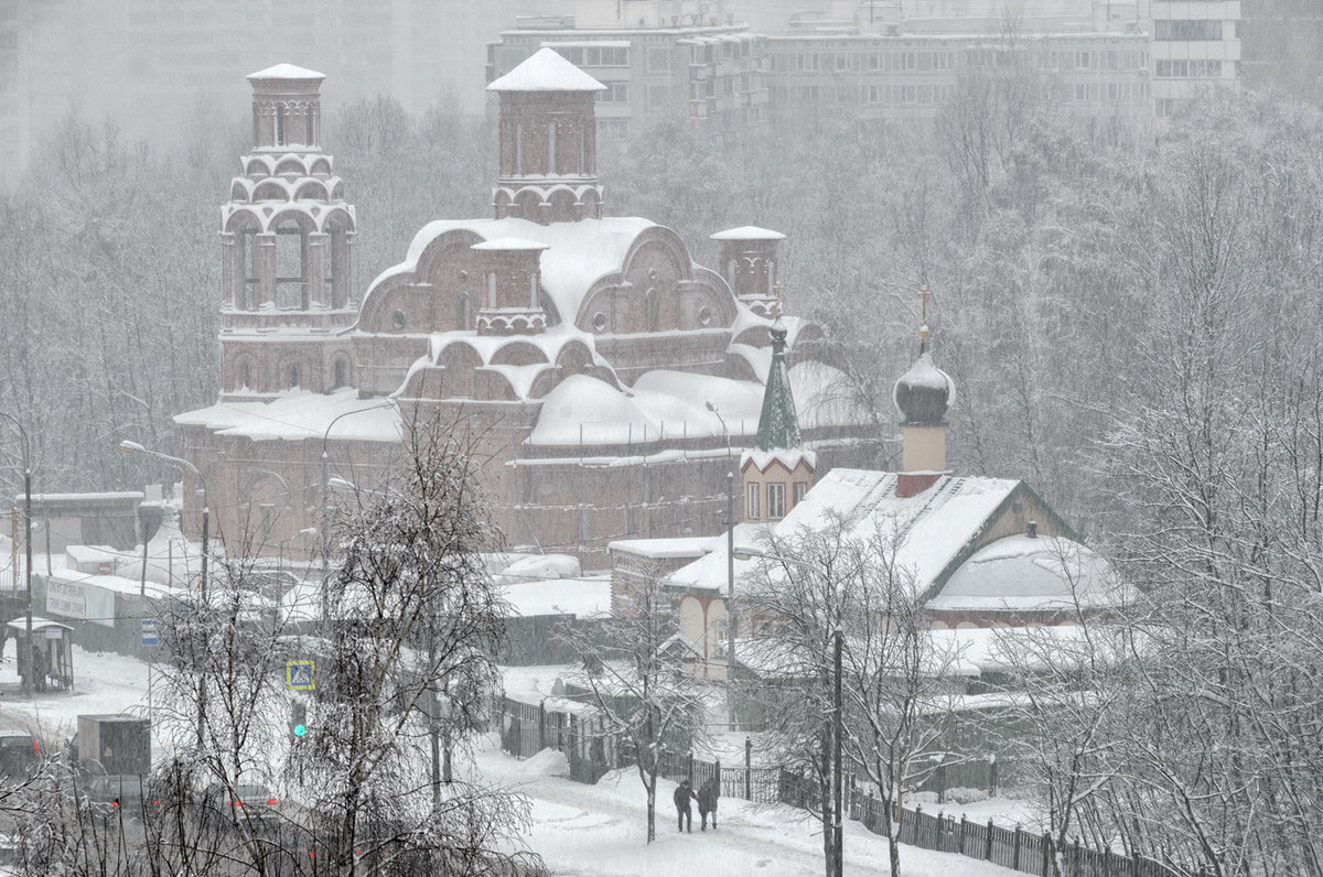 Храм (снегопад 4 февраля) - Ирина Шарапова