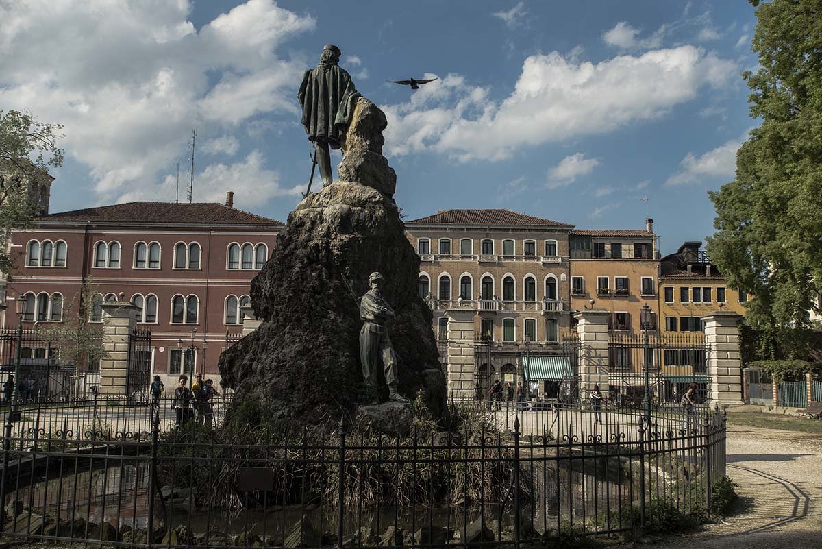 Monumento a Giuseppe Garibaldi a Venezia. - Игорь Олегович Кравченко