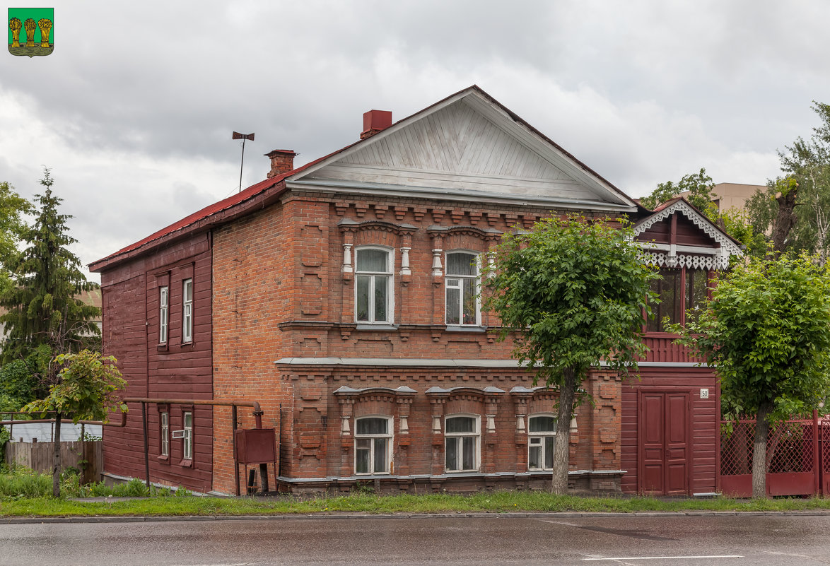 Пенза. Каменно-деревянный жилой дом с крыльцом в Слободе пеших казаков ::  Алексей Шаповалов Стерх – Социальная сеть ФотоКто