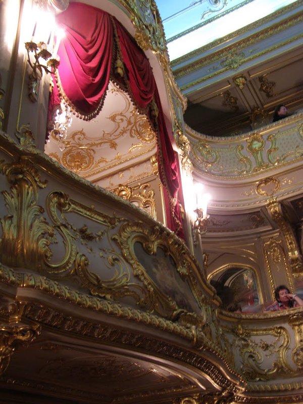 театральная ложа в Юсуповском дворце - Анна Воробьева