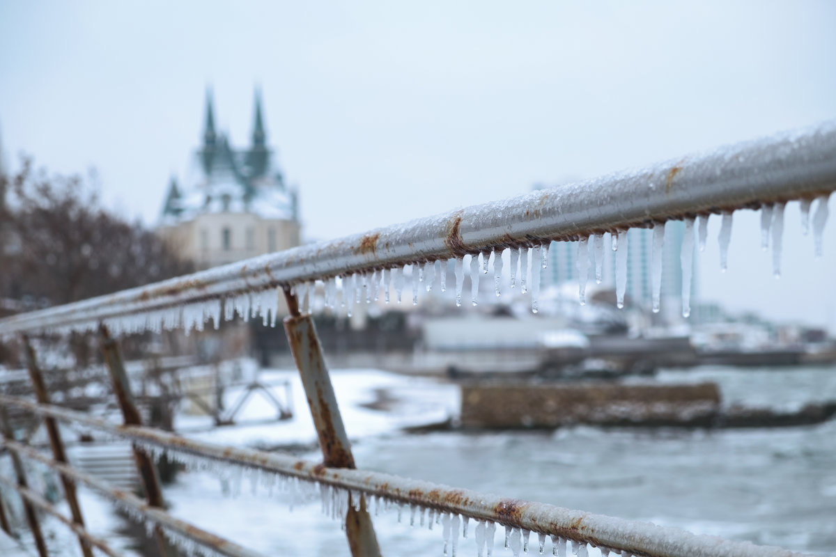 Однажды...в конце февраля...в Одессу заглянула зима... - Виктория Бондаренко