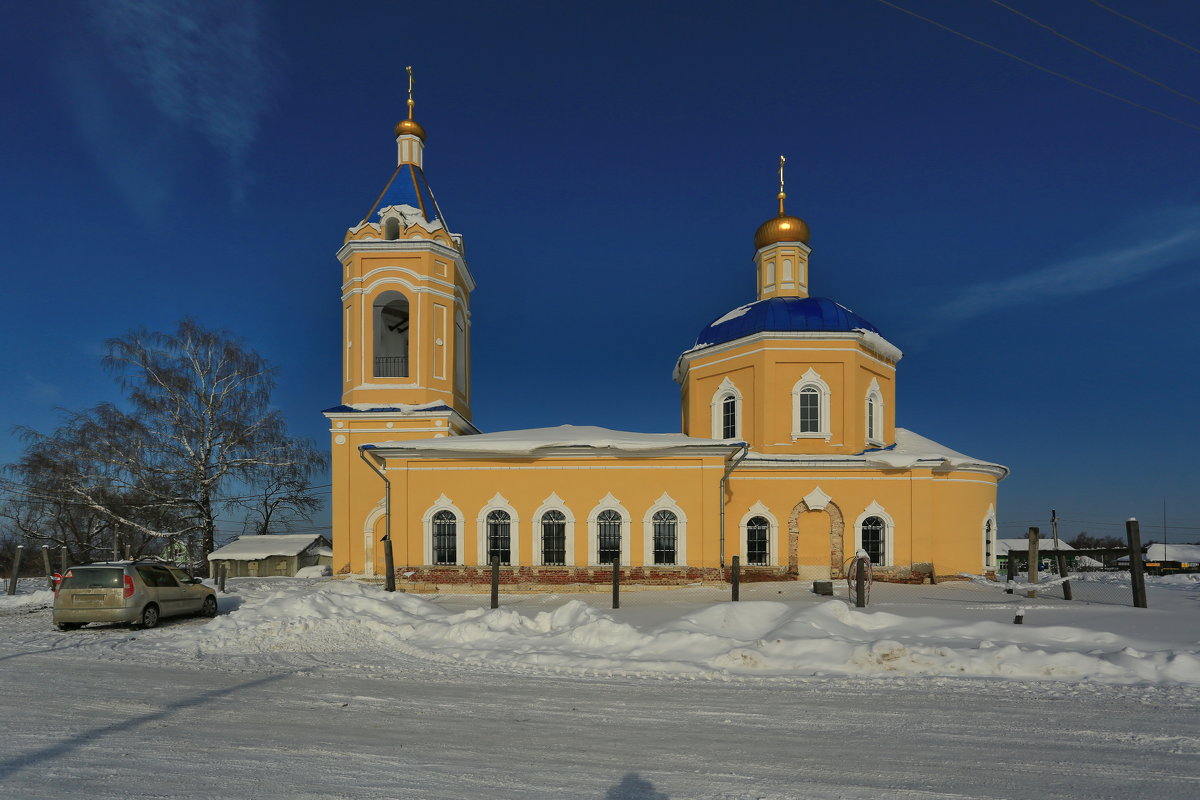 Казанский Храм в деревне Грайвороны - Ninell Nikitina