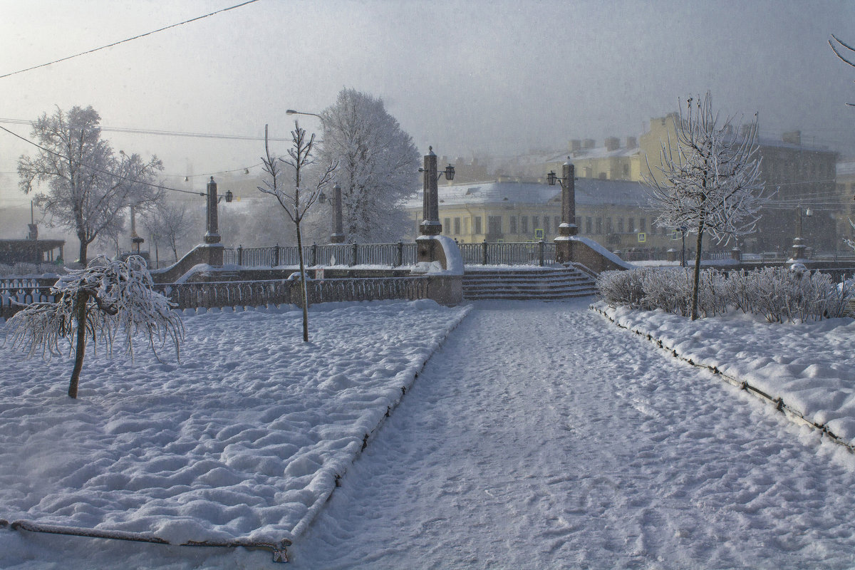 Зима в городе. - Senior Веселков Петр