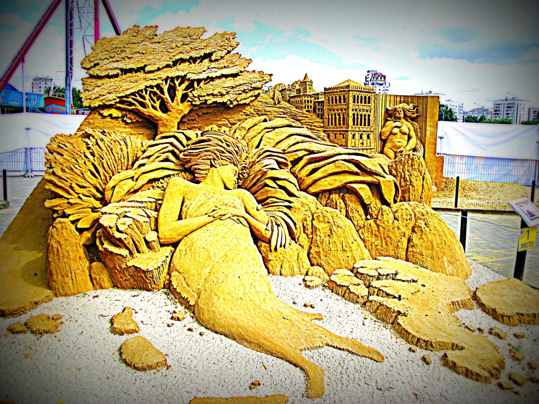Выставка песчаных скульптур: " Века минувшие..." - Владимир Драгунский