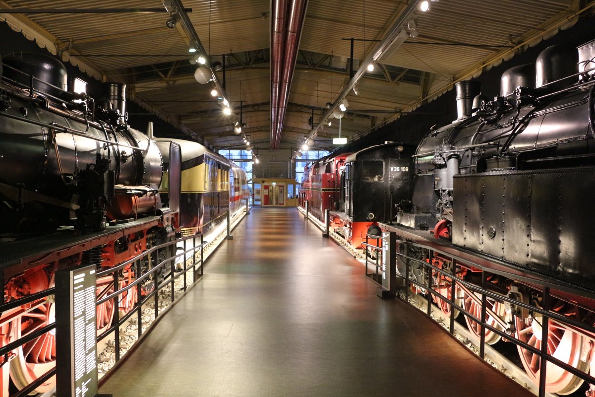 Музей железнодорожной техники в Нюрнберге - Леся Сафронова