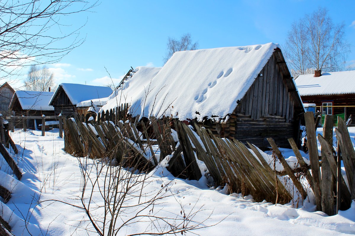 Зима в деревне - Милагрос Экспосито