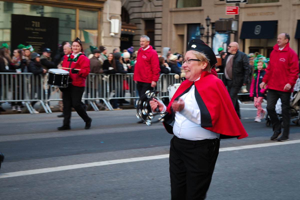 На параде в честь Дня Святого Патрика в Нью-Йорке - Олег Чемоданов