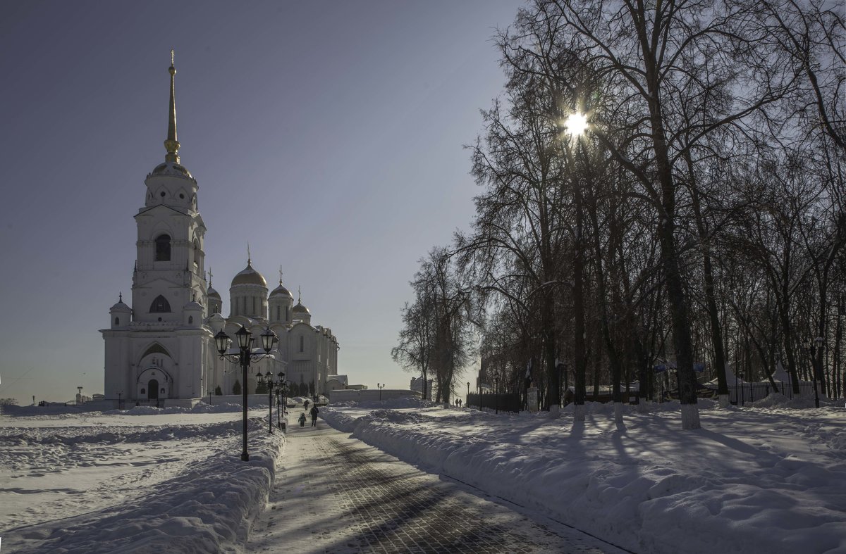 Успенский собор зимой фото