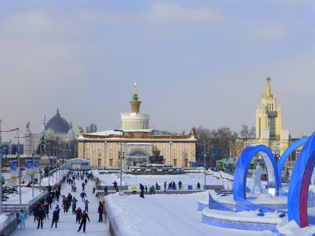 Каток на ВДНХ - Татьяна Лобанова