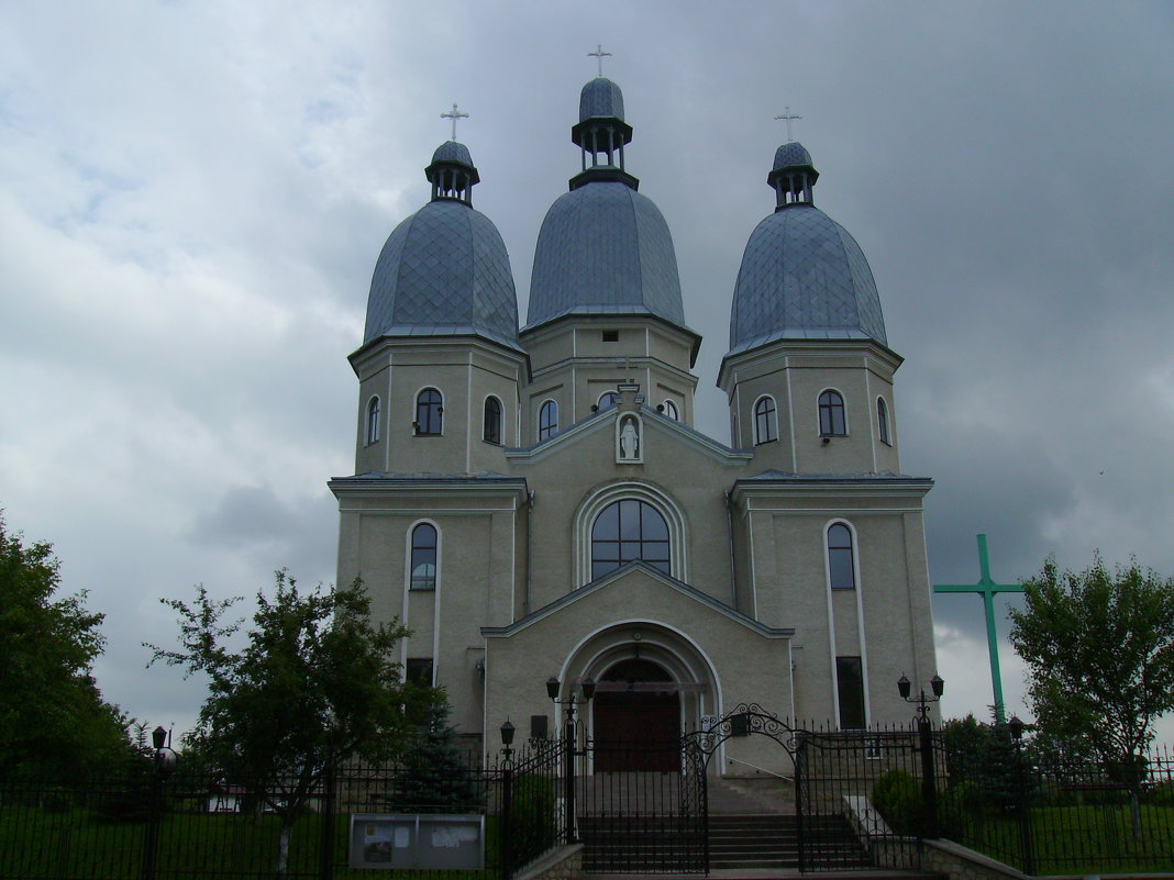 Греко - католический   собор   в   Надворной - Андрей  Васильевич Коляскин