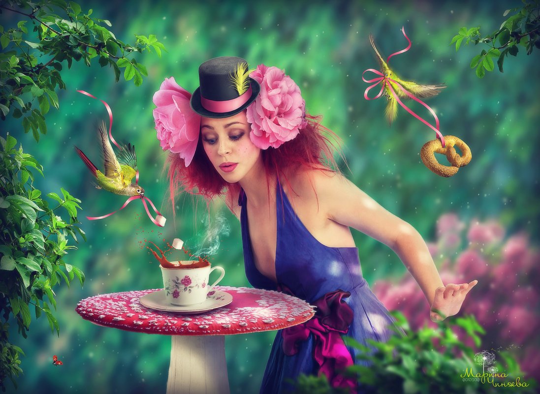 Кафе "Зеленый попугай" - Марина Чиняева