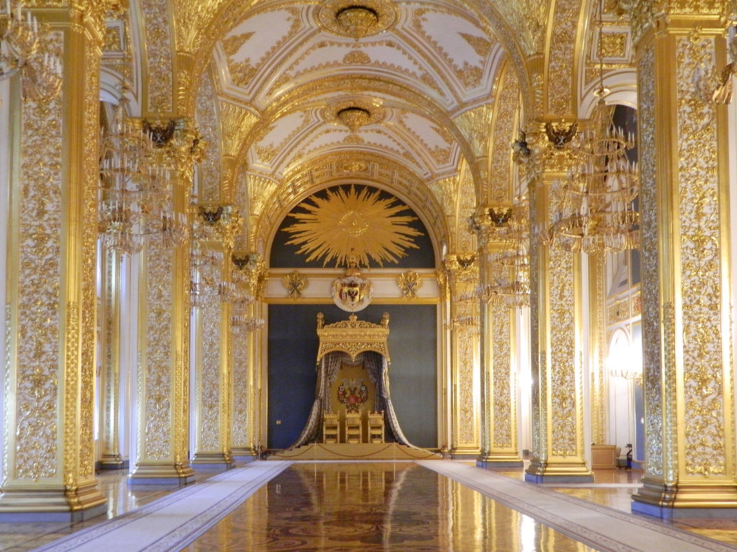Тронный (Андреевский) зал Большого Кремлёвского дворца - Алла Захарова