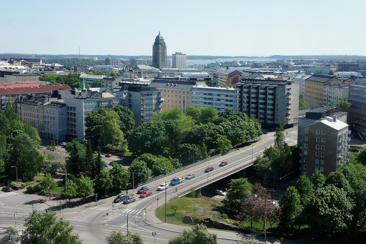 Вид на Хельсинки с высоты 50 метров башни Panorama - Елена Павлова (Смолова)