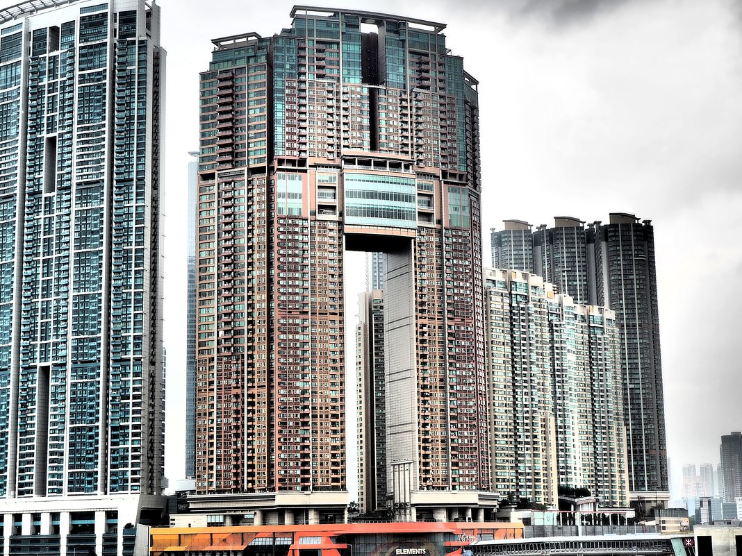 Жилые высотки Гонконга - wea *