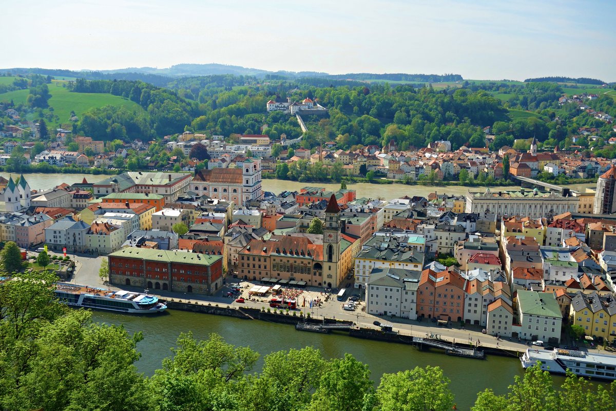 Пассау (Passau)- город трех рек, баварская Венеция - немецкий город с итальянским шармом. .. - Galina Dzubina