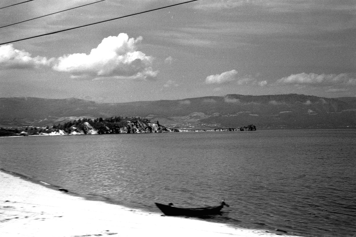 Озеро Байкал из вагонного окна. 1971 год - alek48s 
