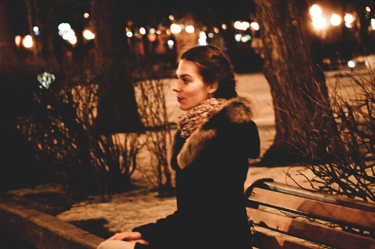 На улицах вечернего города - Надежда Журавкова