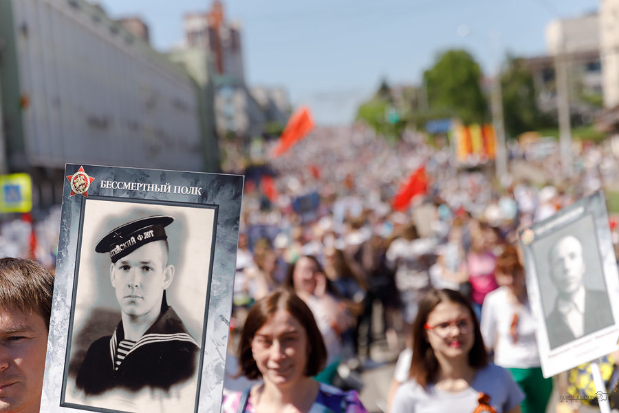 Портрет моряка в "Бессмертном полку" - Галина Шляховая