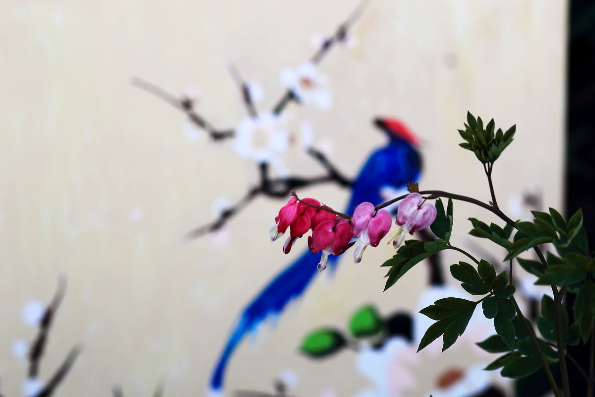 Птичка и цветы - Юрий Гайворонский