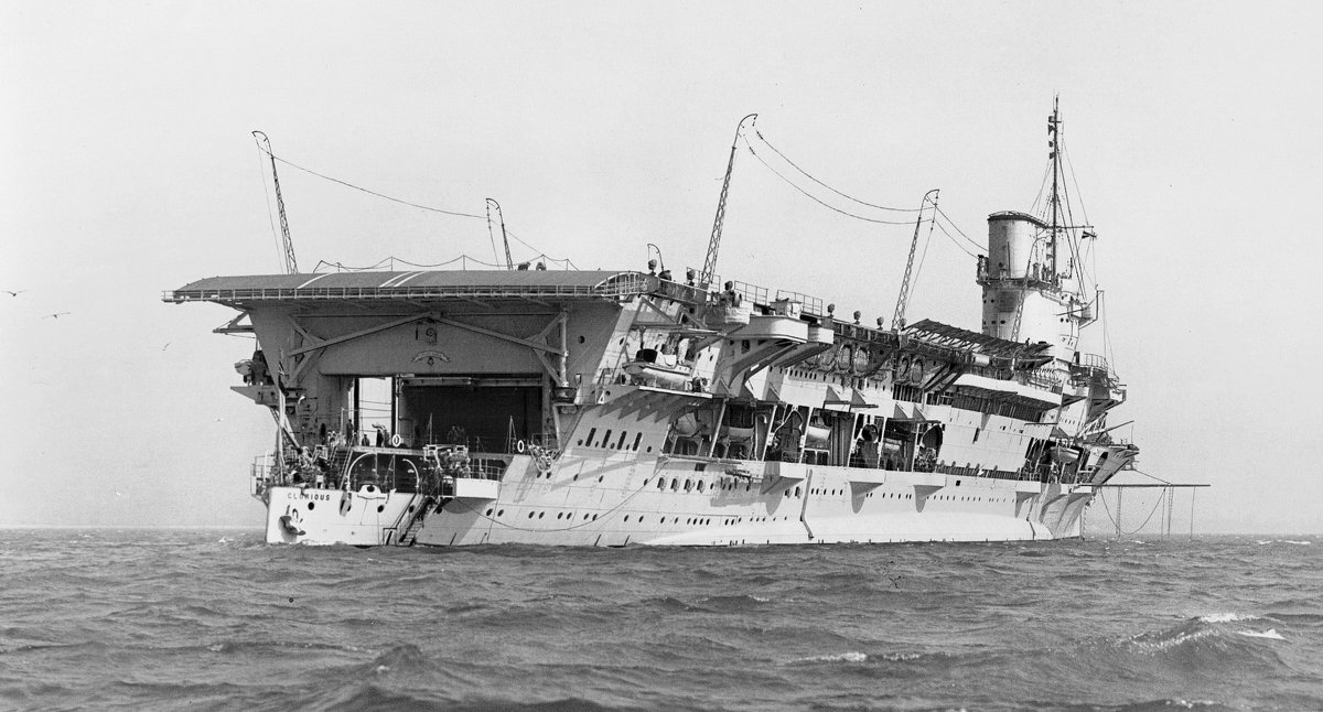 английский авианосец "HMS Glorious". - Александр 