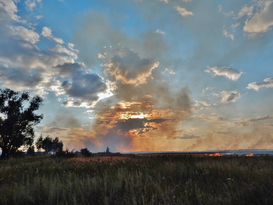 Пожар в деревне 2014 года - Валентина Пирогова