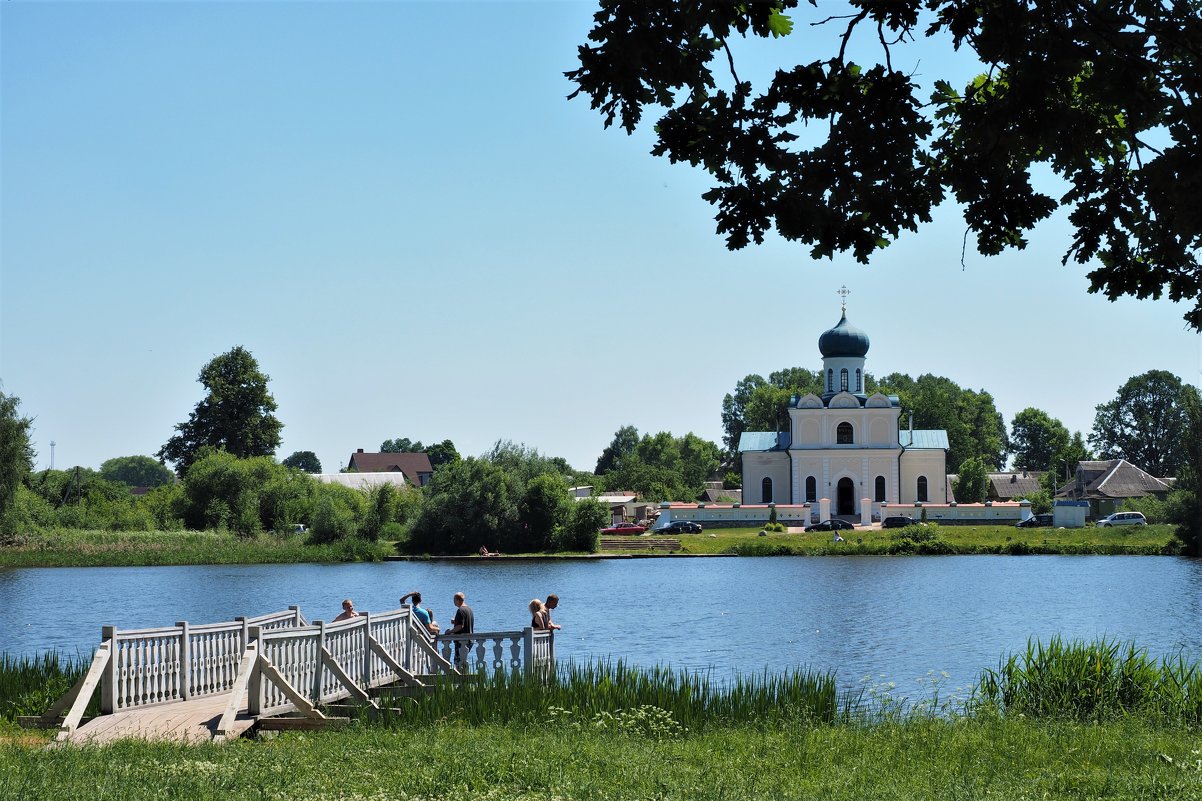 Фрагмент озера в имении графа Чапского - Leonid Voropaev