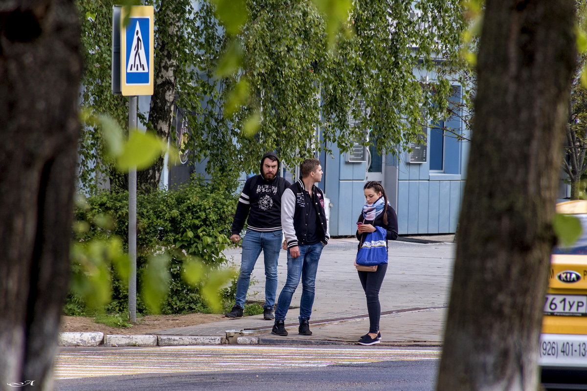 Трое на переходе. - Анатолий. Chesnavik.