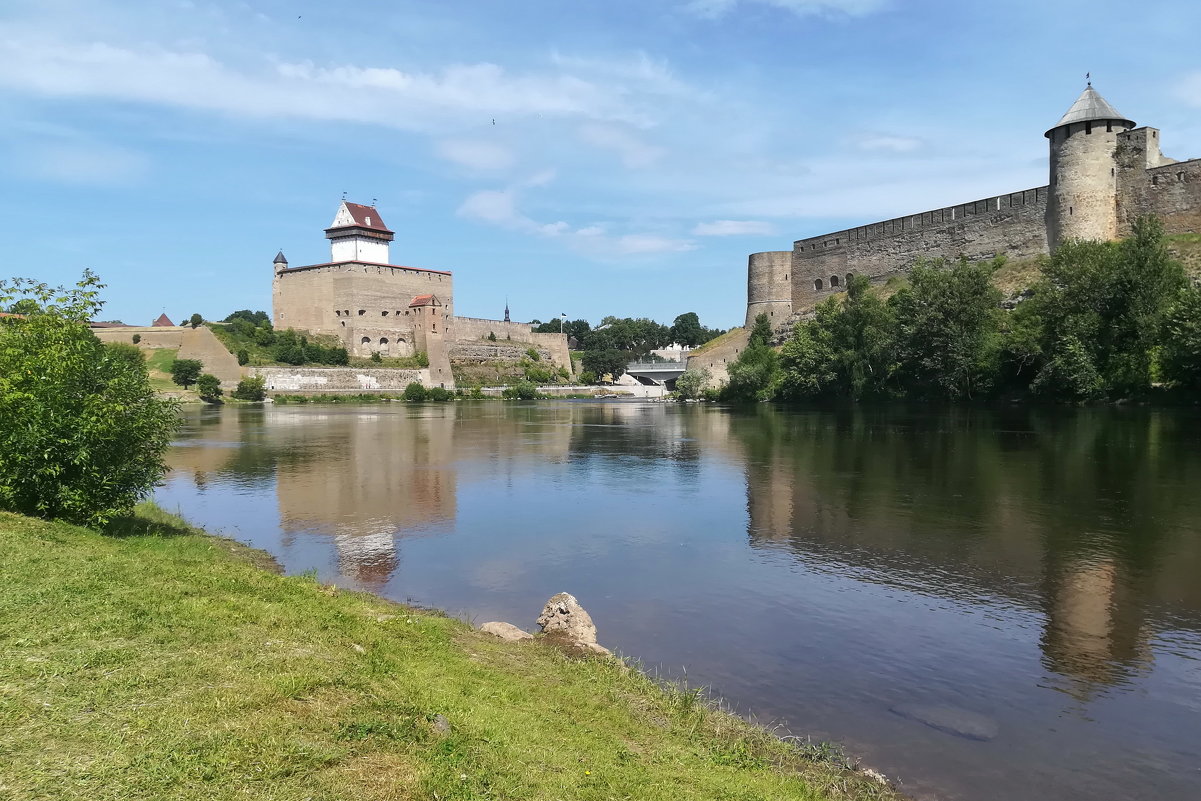 Граница, река Нарва - veera v