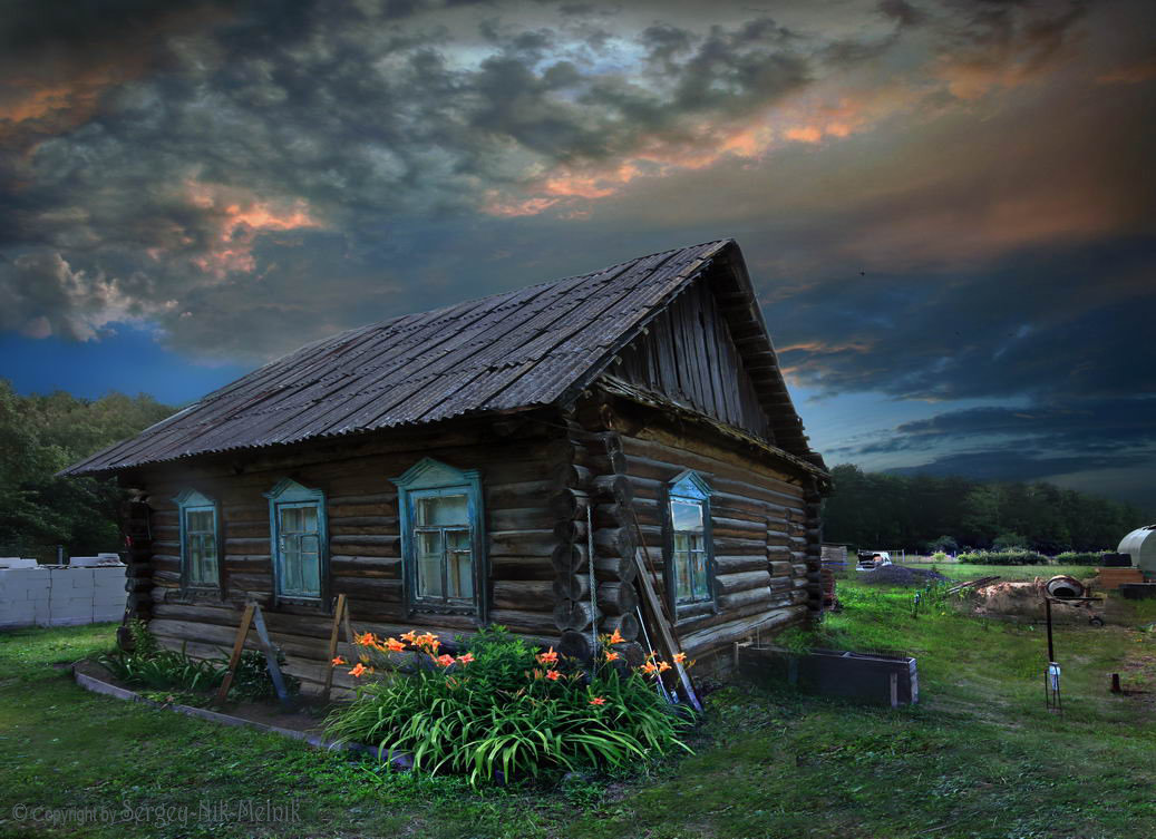 Домик в деревне - Sergey-Nik-Melnik Fotosfera-Minsk