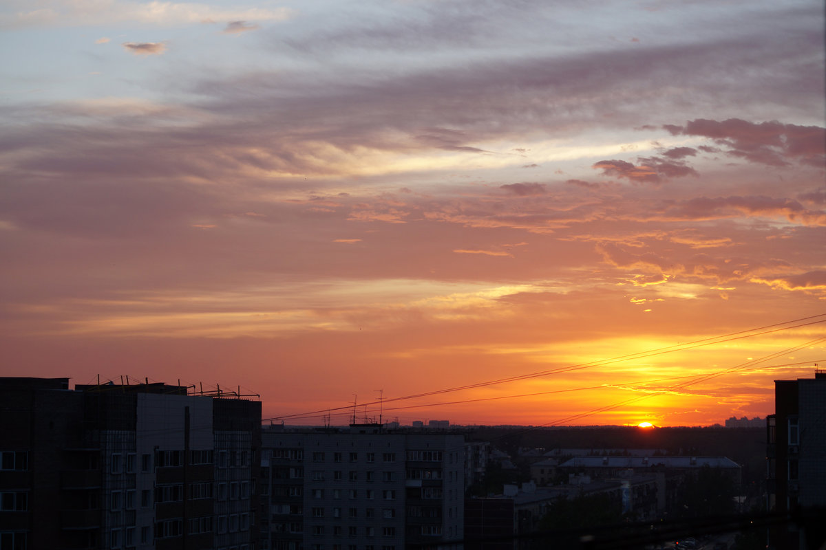 Небо на закате - Анастасия Сапронова